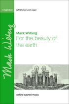 For the Beauty of the Earth SATB choral sheet music cover